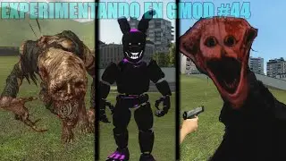 THE STALKER, THE BOILED ONE Y VOID SPRINGRTRAP ME PERSIGUEN EN GMOD!!! // EXPERIMENTANDO EN GMOD #44