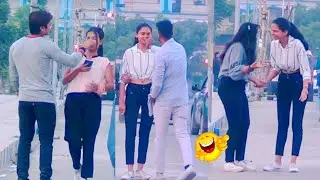 Nose Pulling prank On Cute Girls 🔥 | Part 3 | GULLY STAR