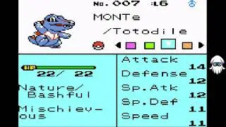 First Look ~ SQUiDzzz playing Pokemon Polished Crystal 1.18.26