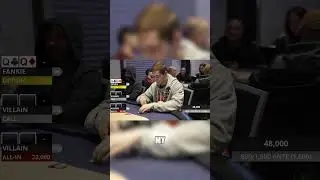 QQ In A 3-Way Pot For Tournament Life
