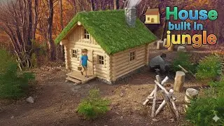 Jungle House: Building a Realistic Survival Hut & Wilderness Adventure ⛺ | My Forest Life