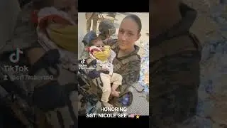 HONORING SGT. NICOLE GEE 🇺🇸🎖️