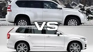 2016 Toyota Land Cruiser Prado vs 2016 Volvo XC90