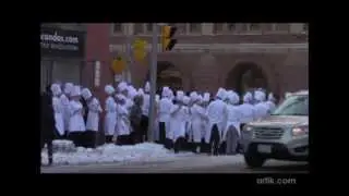 George Brown Chef School in Toronto - Fire alarm