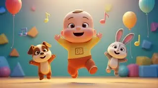 Baby Bounce Boom Boom | Fun Learning Dance Song for Toddlers & Babies
