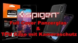 Huawei P20 Pro - SPIGEN - Full Cover & TPU Case mit Kameraschutz