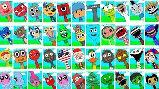 🛑❤️ My Sprunki OC ALL Phases Incredibox Compilation COMPLETE in real ❤️ #incredibox #sprunkioc