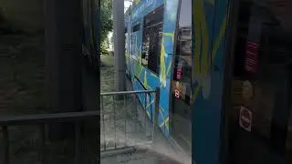 De Lijn albatross Tram 5 P+R linkeroever met reclame Like 👍🏻 share and subscribe For more 😉