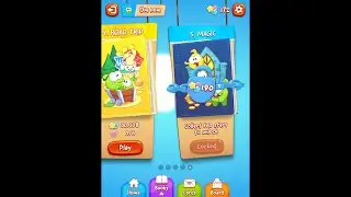 Apple Arcade Cut the Rope: Nibble Nom & Om Nom |  Kids Puzzle Brain-Boosting Kids GAME🍬🎮