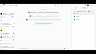 AirSend In-Channel Organized File View