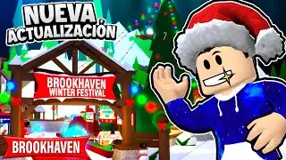 NUEVA ACTUALIZACI&Oacute;N DE NAVIDAD EN BROOKHAVEN! 😄🏡 (FESTIVAL INVIERNO) - ROBLOX