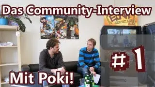 Community Interview mit Poki! - Part 1 - Die Daedalic-Couch! [Eng. Subtitles]