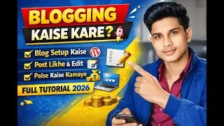 Vlogging Kaise Kare 2026 | Vlog Banana, Edit Karna Aur Post Karna | Full Vlogging Tutorial Hindi