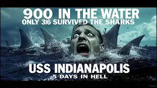 USS Indianapolis: 900 Men Survived the Sinking - Only 316 Survived the Sharks