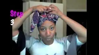 How to Wrap a Scarf Side Carmen Wrap by SistersWithBeauty