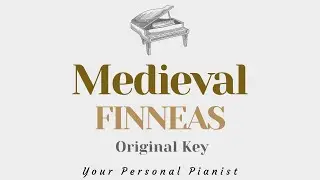 Medieval - FINNEAS (Original Key Karaoke) - Piano Instrumental Cover with Lyrics