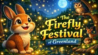 The Firefly Festival of Greenland 🌟 | A Magical Animated Forest Story