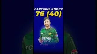 Salman Ali Agha Captain&rsquo;s Knock Against Australia! 🔥 #shorts