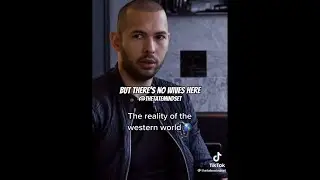 ANDREW TATE EXPLAINS WHY WESTERN WOMEN ARE NOT WIFE MATERIAL