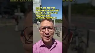 What are the top concerns with using AI tools for teaching and learning? with Chris Korten #shorts