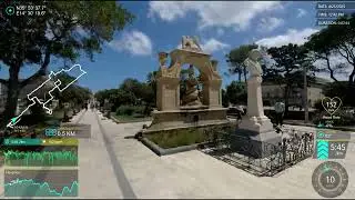 🏃‍♂️ FPV Run Through Historic Valletta | Malta City Run | Sunny Day, Crowds & Telemetry