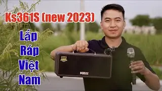 Loa Acnos KS361S Huyền Thoại phi&ecirc;n bản 2023 lắp r&aacute;p Việt Nam