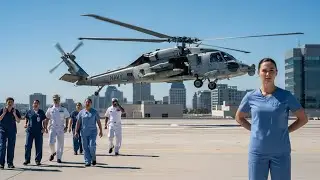 They Mocked the Quiet New Nurse — Until a Navy Helicopter Landed, Demanding Their SEAL Combat Pro.