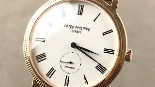 Patek Philippe 5119R-001 Calatrava Tiffany & Co Patek Philippe Watch Review