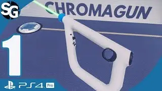 ChromaGun VR Walkthrough Gameplay (No Commentary) | INTRO: Mix Colors, Solve Puzzles - Part 1