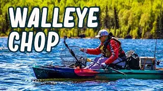 Fishing in extreme walleye chop
