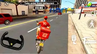 Food Delivery Boy Game - Food Delivery in Bike - Android Gameplay 