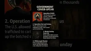 Dark History &ndash; Government Failures & Hidden Files #8