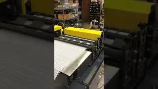 Роторная звездообразная гофрированная машина