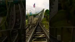 White Lightning POV! @FunSpotAmericaThemeParks #rollercoaster #funspotamerica #pov