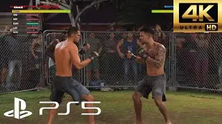 4K UFC 5 DIAZ VS POIRIER PS5 GAMEPLAY ULTRA HD