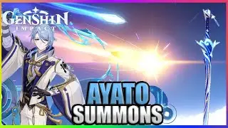 Summons for C6 Ayato + R5 Haran Geppaku Futsu | Genshin Impact