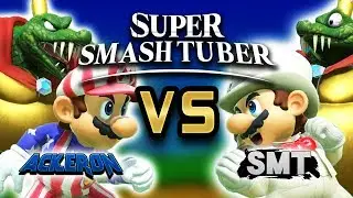 SMASHTUBER VERSUS: Ackeron vs SuperMarioT - Smash Bros Ultimate