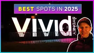 Sydney GLOWS at Night! ✨ VIVID 2025 Full City Walk ✨