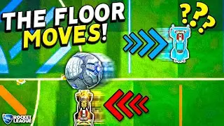 Rocket League, but the ENTIRE FLOOR MOVES