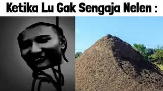 Ketika Lu Gak Sengaja Nelen......(Super Idol Becoming Uncanny Meme)