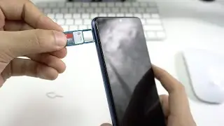 How to Install SD and SIM Card into Samsung Galaxy A12