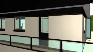 3d walkthrough two storey extension