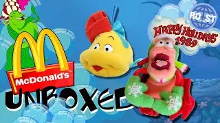 McDonald's Unboxed - Disney's Little Mermaid Plush Holiday Ornaments | Christmas 1989