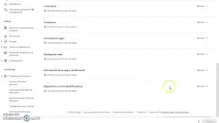 Seguridad de los datos Google Play Console, Datos Compartidos  Con Admob y Firebase