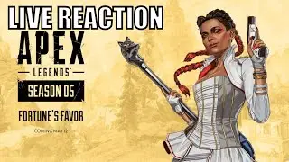 LIVE REACTION Apex Legends Season 5 &ndash; Fortune's Favor Launch Trailer