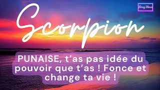 SCORPION F&Eacute;VRIER 2025 ♏️ SORS DE TA ZONE DE CONFORT BON SANG ! T'AS LE POUVOIR DE CHANGER TA VIE ✨