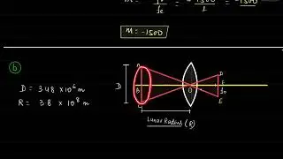 (a) A giant refracting telescope at an observatory has an objective lens of focal length 15m. If an