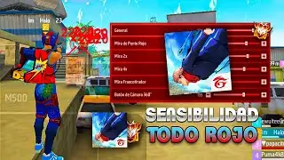✅ La MEJOR SENSIBILIDAD para DAR TODO ROJO en la NUEVA ACTUALIZACI&Oacute;N de FREE FIRE 2026