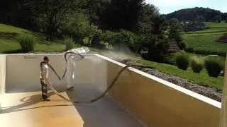 Poolsanierung mit Polyurea