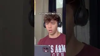 Bruno Mars&rsquo;s New Song REACTION